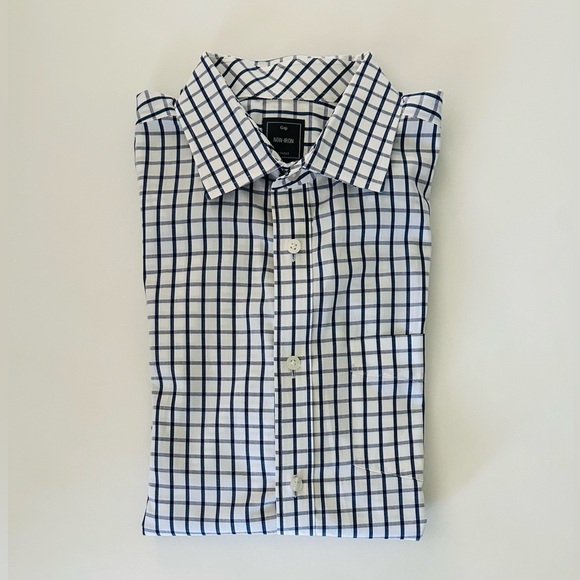 GAP Other - GAP Navy and White Plaid Button-Down Shirt